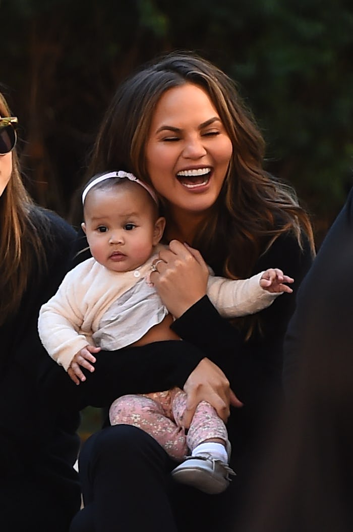 Chrissy Teigen recently revealed to fans that she and John Legend didn't choose Luna's name until tw...