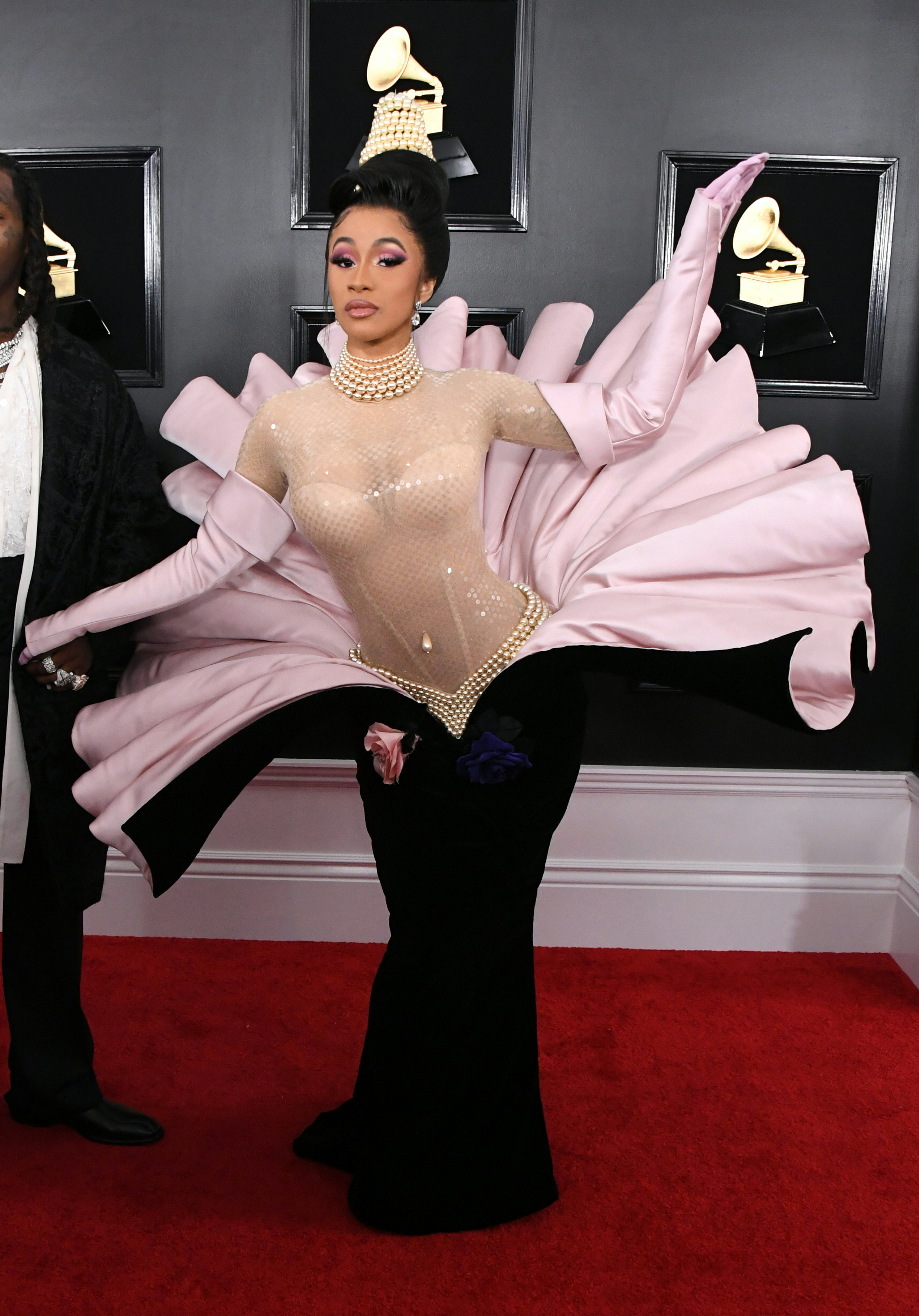 Cardi b shop 2019 grammy outfit