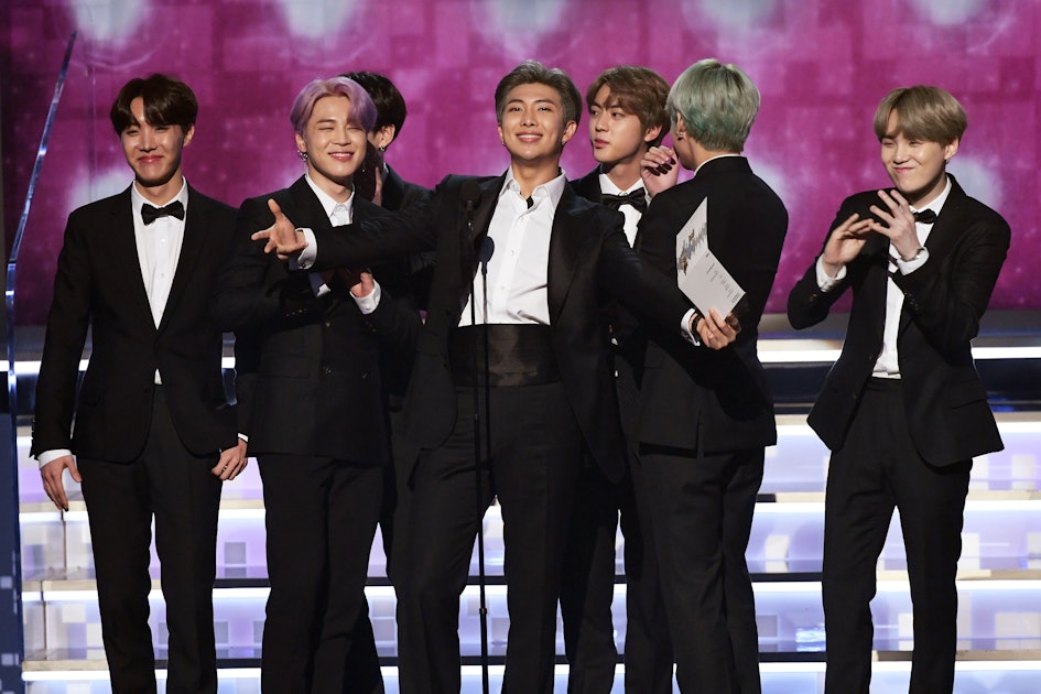 RM Changed BTS' Grammys Presentation Speech On Stage To Send An Epic