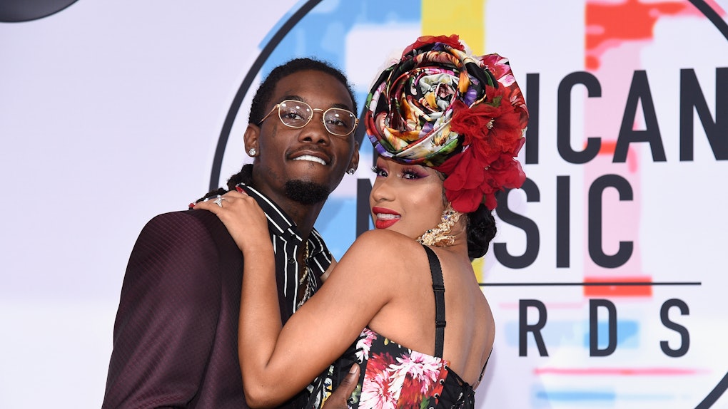 The Photos Of Cardi B Wearing Her Wedding Ring May Mean She S