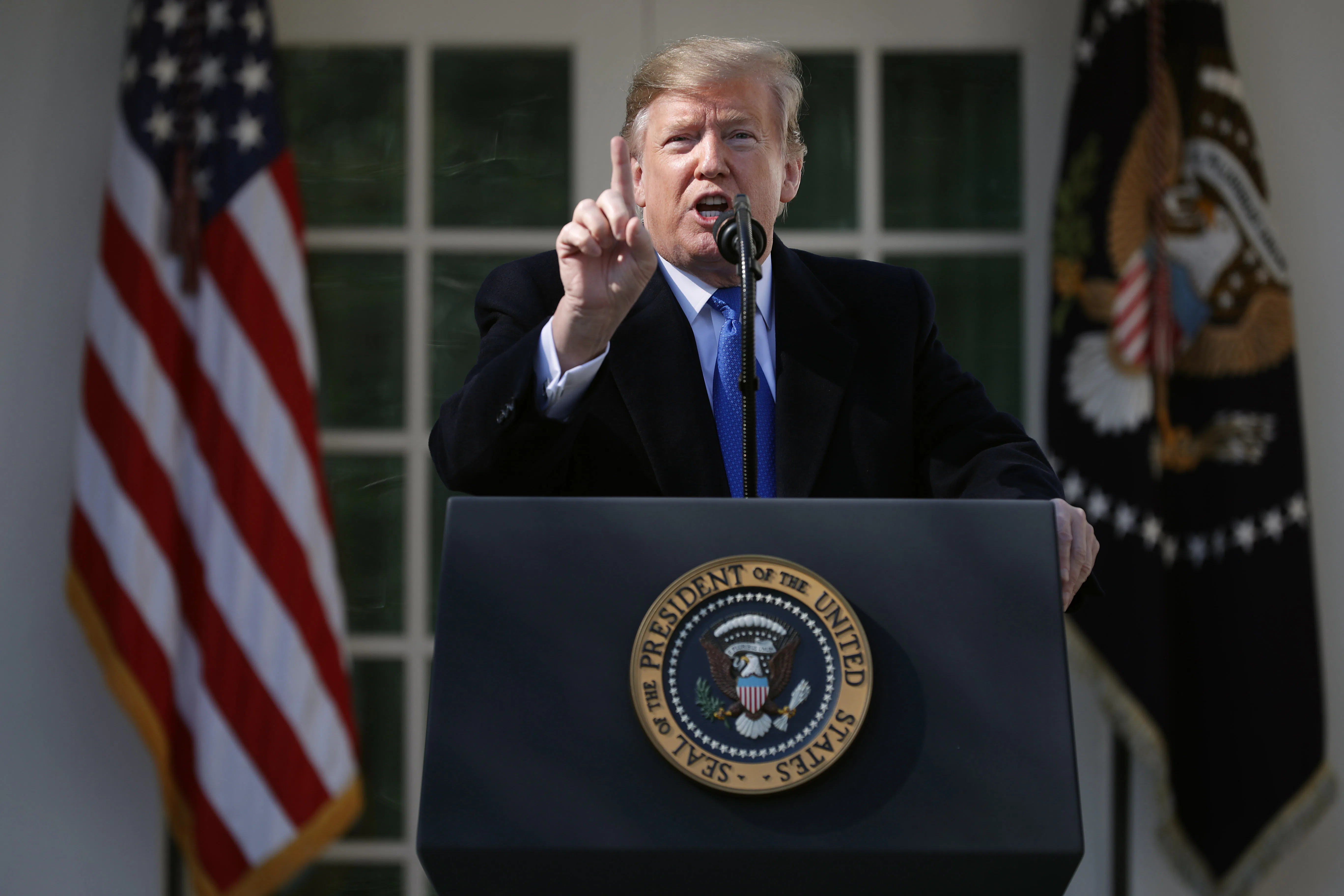 16 States Sue Trump For Declaring A National Emergency Over The Border Wall