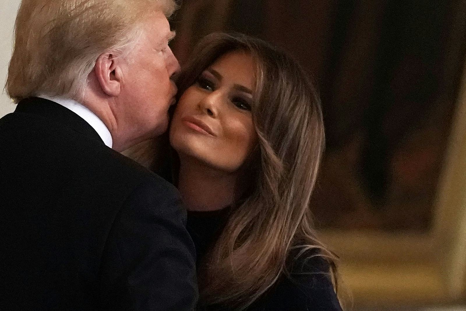 Дональд Трамп и Мелания Трамп свадьба