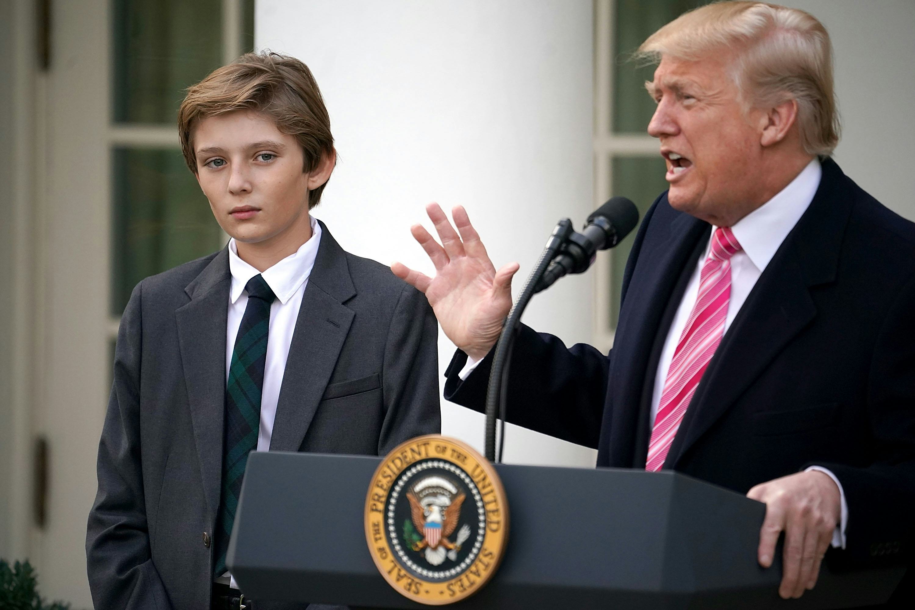 Is Barron Trump At The State Of The Union? Trump's Youngest Son Has ...