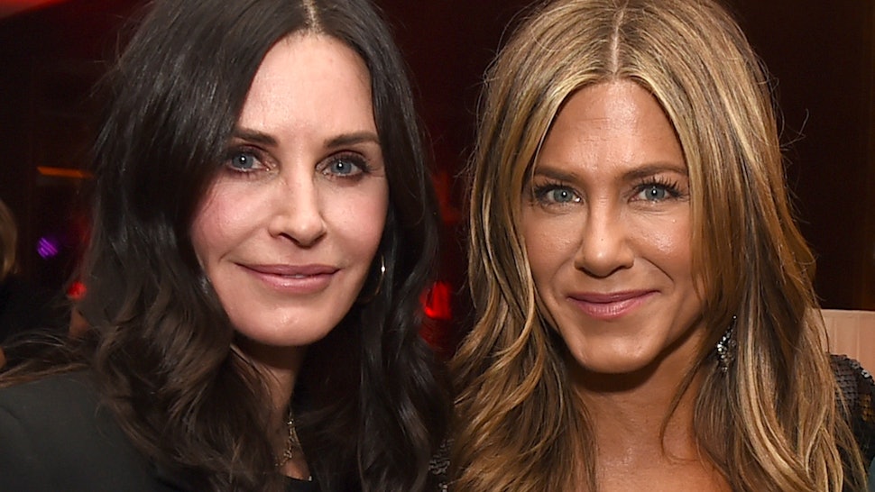 Jennifer Aniston Helped Courteney Cox With That Friends