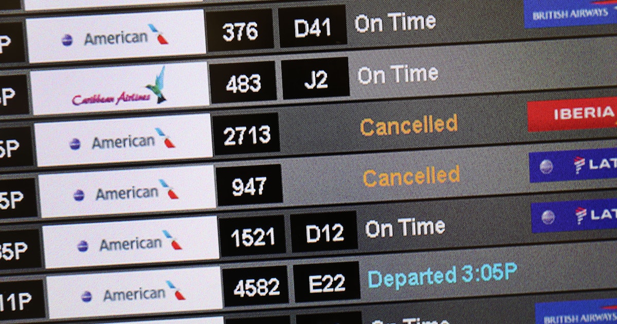 Check In For Flight American Airlines