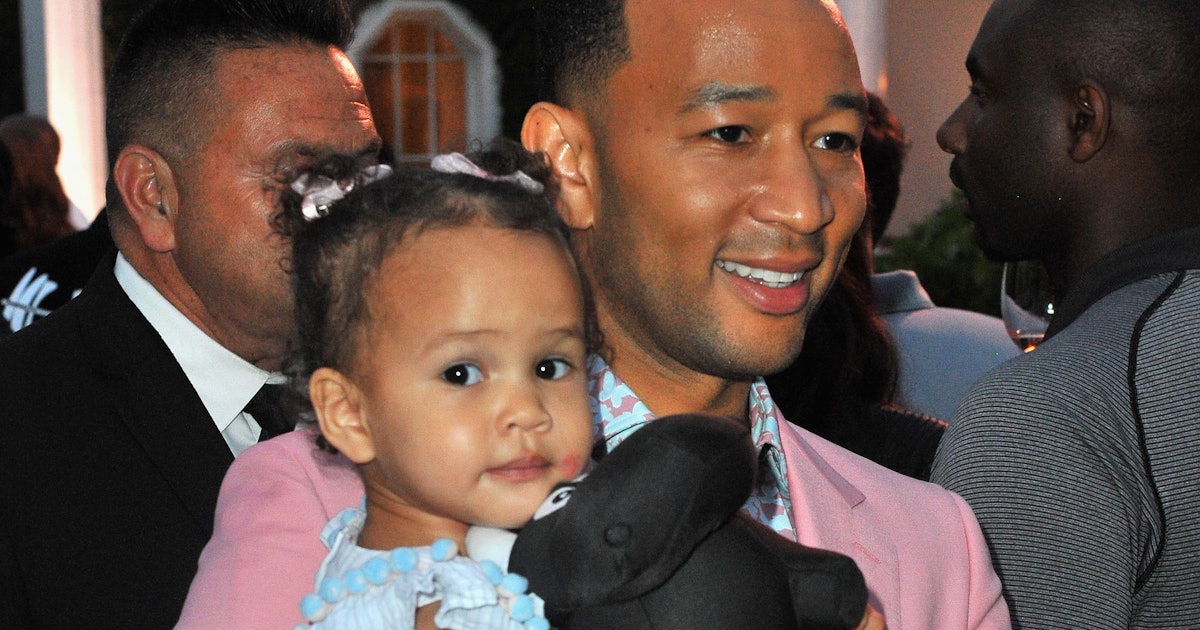 John Legend Luna Singing Baby Shark Proves Musical Talent Definitely Runs In The Family Video
