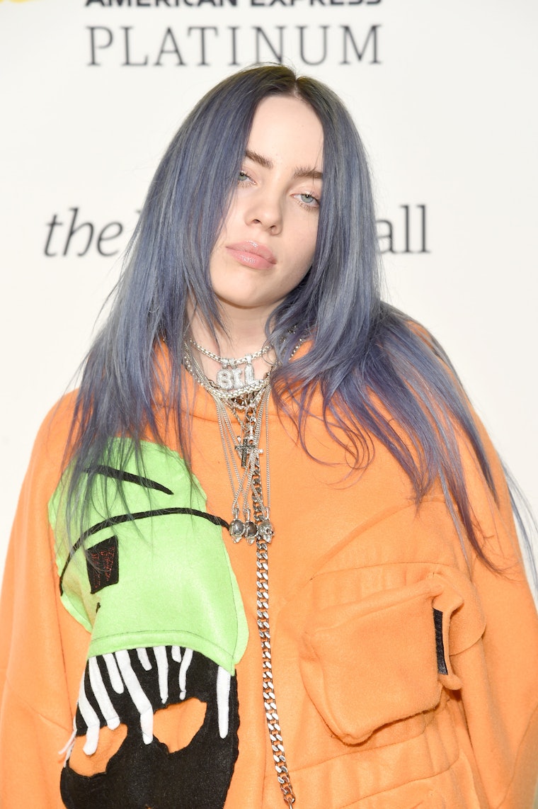 Billie Eilish Hates Her Blue Hair, But It's Not Going Anywhere Any Time ...