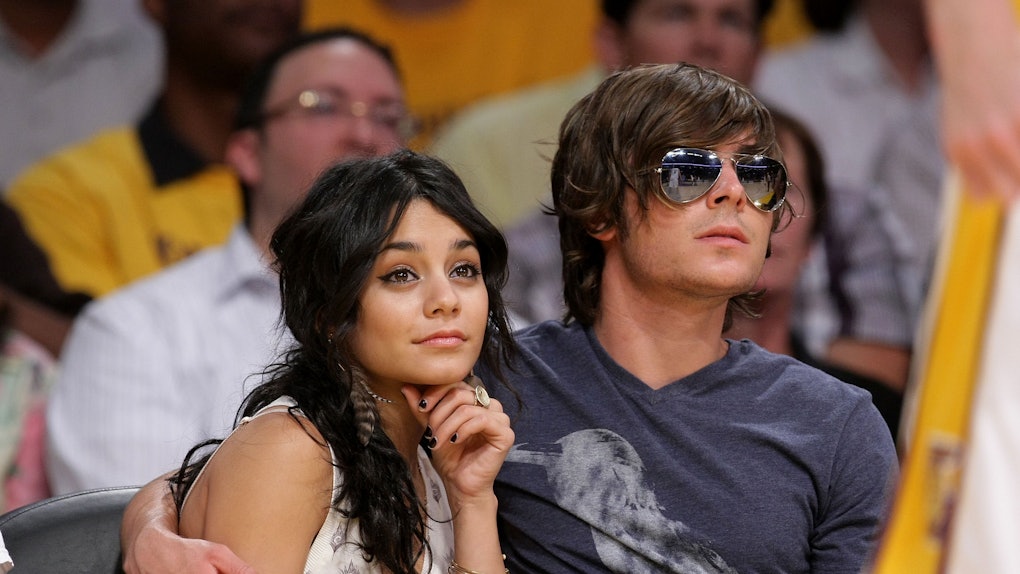 Résultat de recherche d'images pour "zac efron and vanessa"