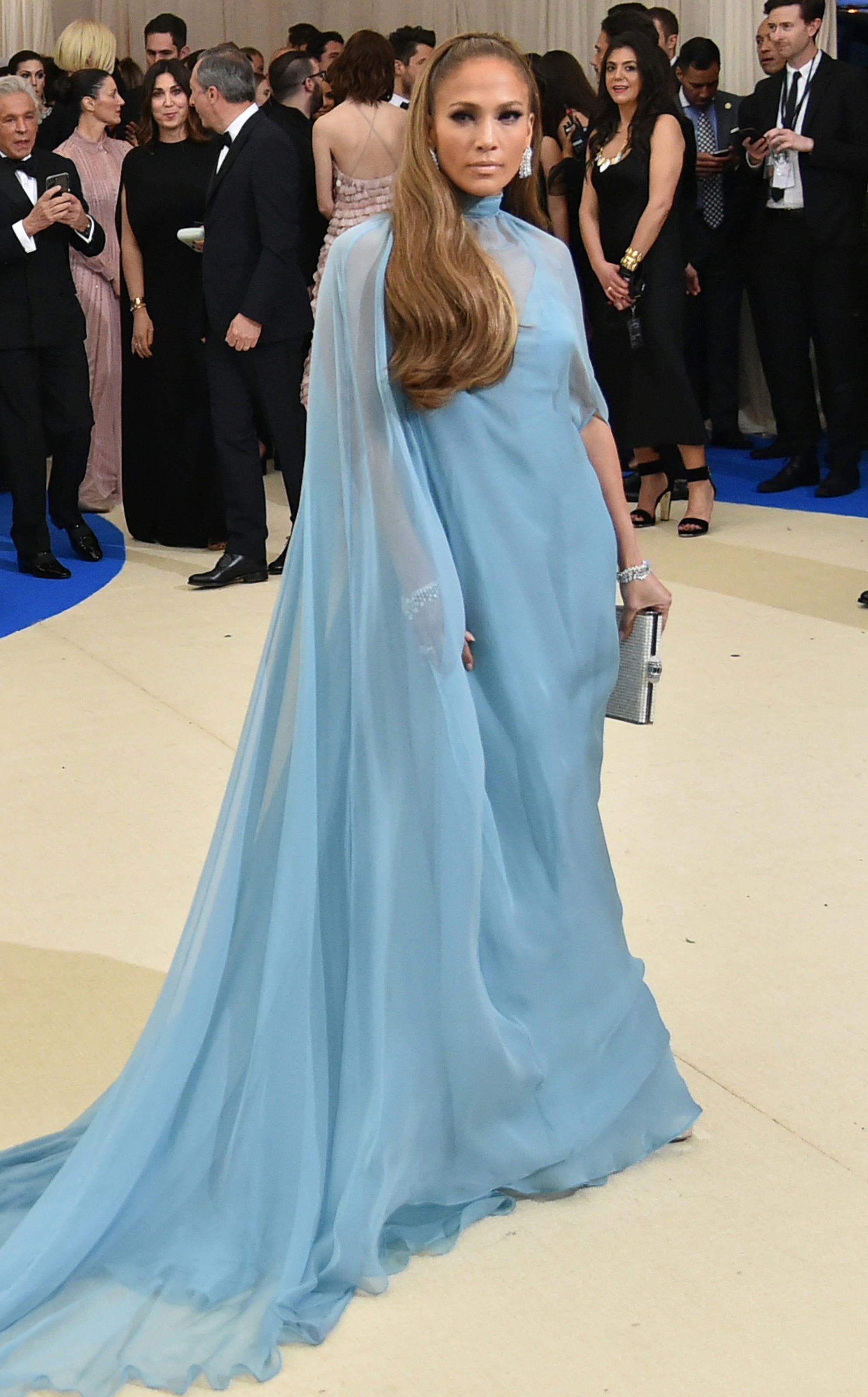 jlo blue dress