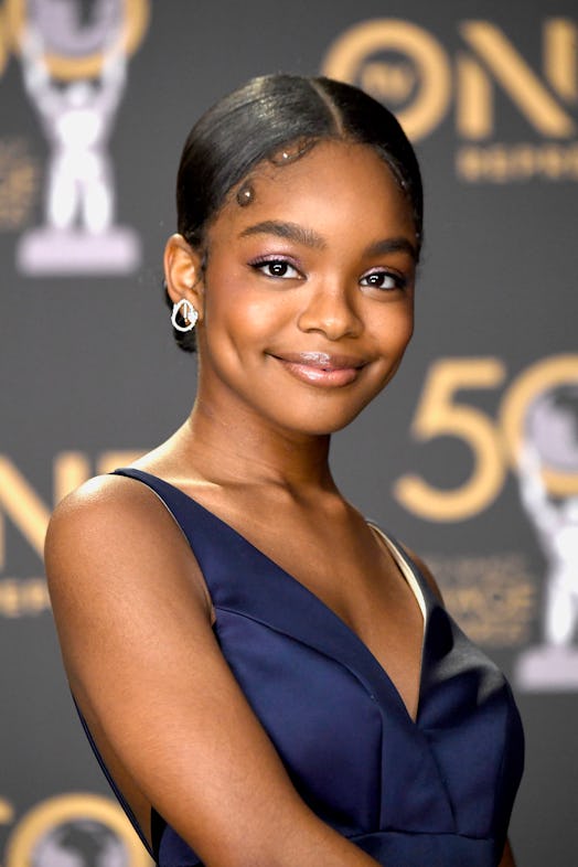 Martin with blinged-out baby hair during the 2019 NAACP Image Awards