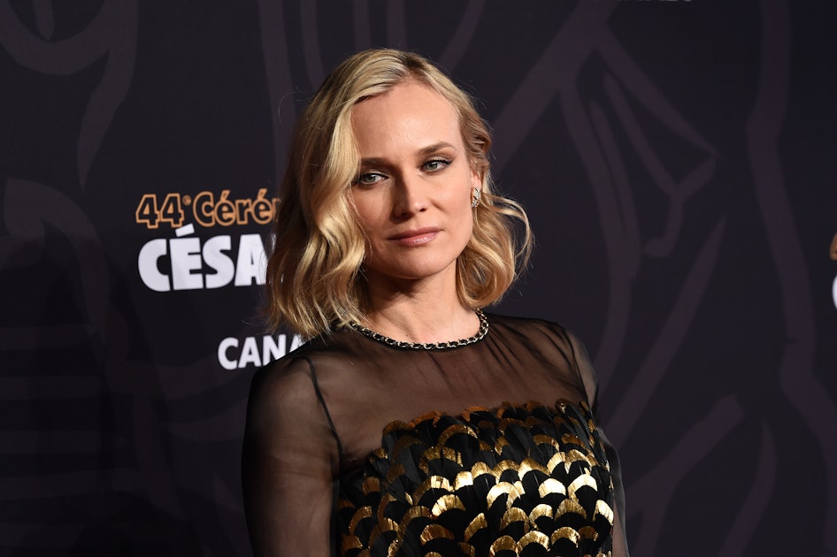 Diane Kruger, 42, shows off abs four months after giving birth