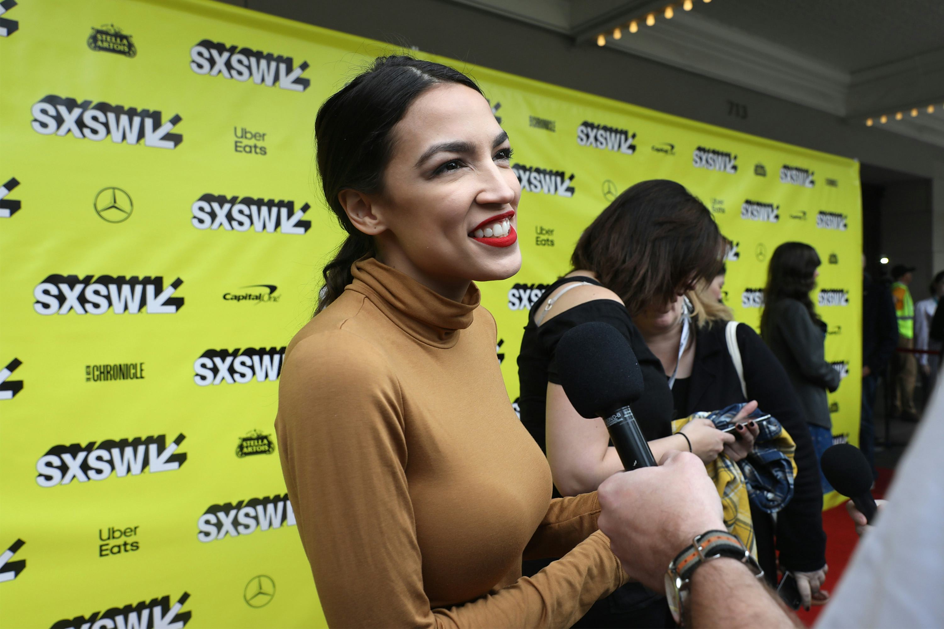 Alexandria Ocasio-Cortez Dismisses Trump’s “Young Bartender” Diss With ...