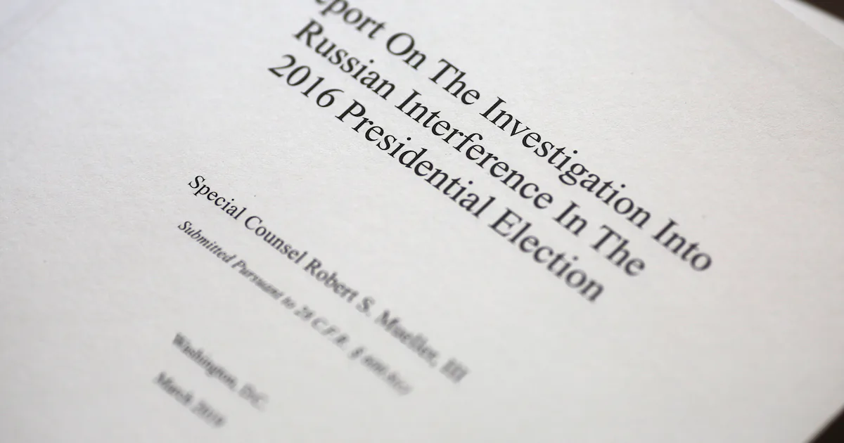 Read The Letter Mueller Wrote Bill Barr, Because He Had Some Complaints Read The Letter Mueller Wrote Bill Barr, Because He Had Some Complaints