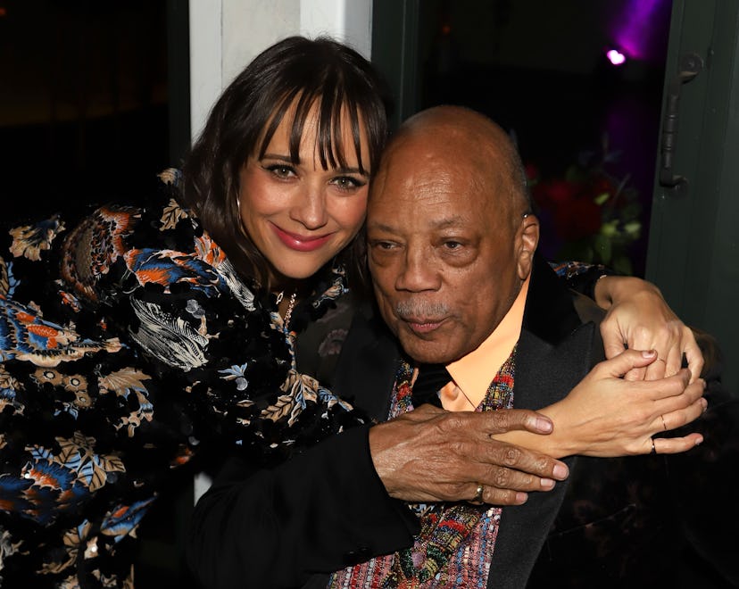 Quincy Jones is Rashida Jones' dad.