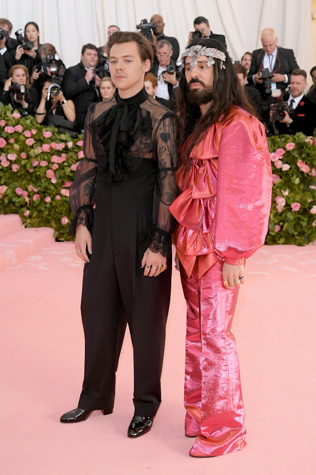 Harry Styles' 2019 Met Gala Outfit Included A Sheer ...