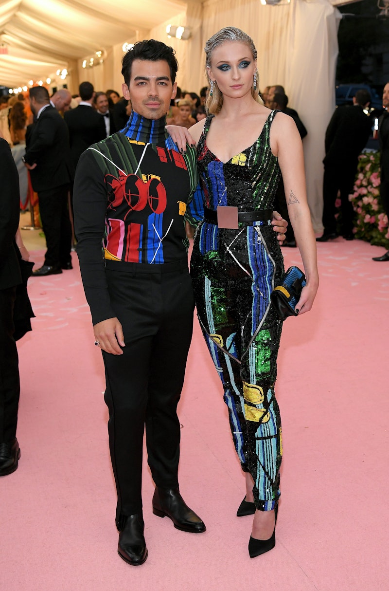 Sophie Turner in Louis Vuitton jumpsuit at Billboard Awards