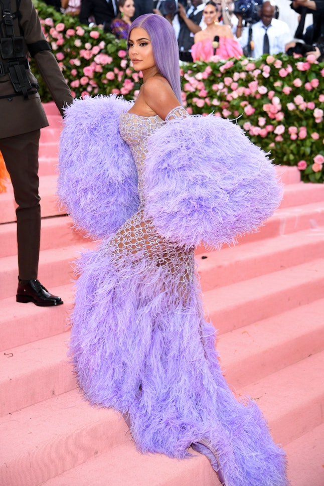 Kylie Jenner's Met Gala 2019 Look Is All Purple From Head To Toe
