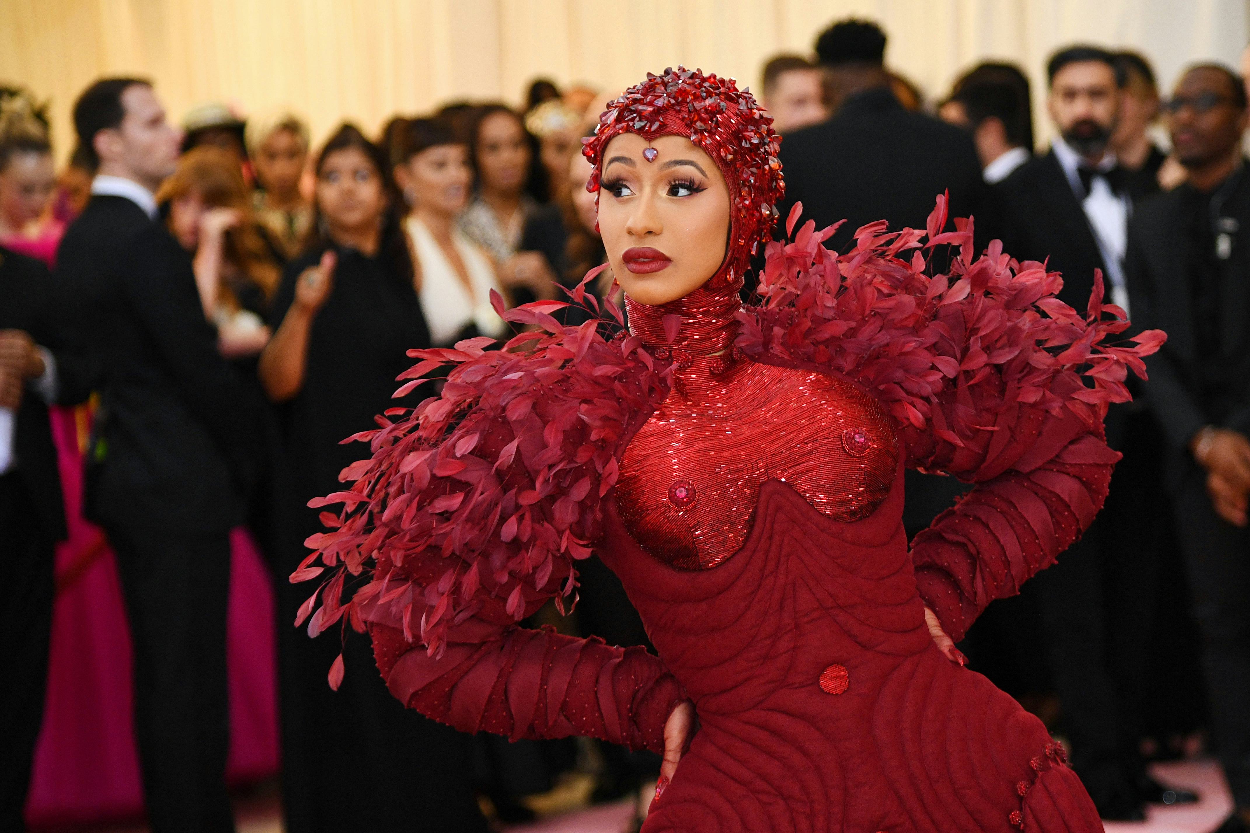 Cardi B's Look At The 2019 Met Gala Was Beyond Words & Totally Worth ...