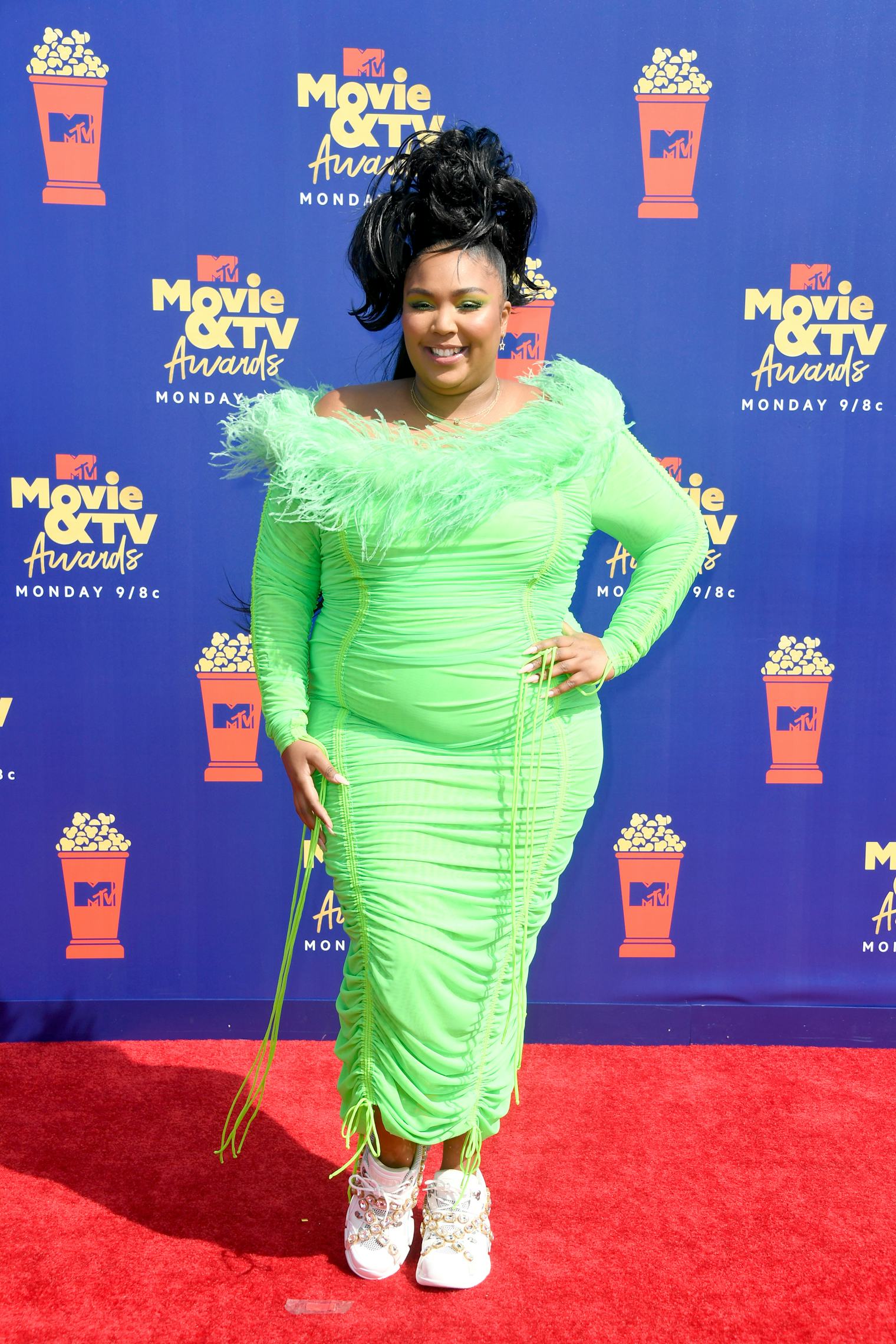 Lizzo's 2019 MTV Movie & TV Awards Red Carpet Outfit Proves You Can Be ...
