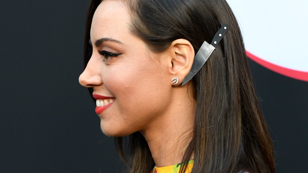 Where To Buy Aubrey Plaza S Knife Hair Clip Because It Absolutely