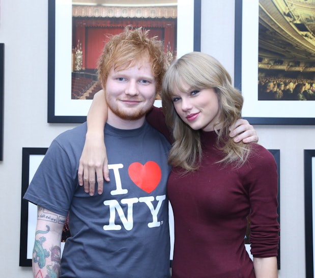 Taylor Swift Supported Ed Sheerans New Album With A