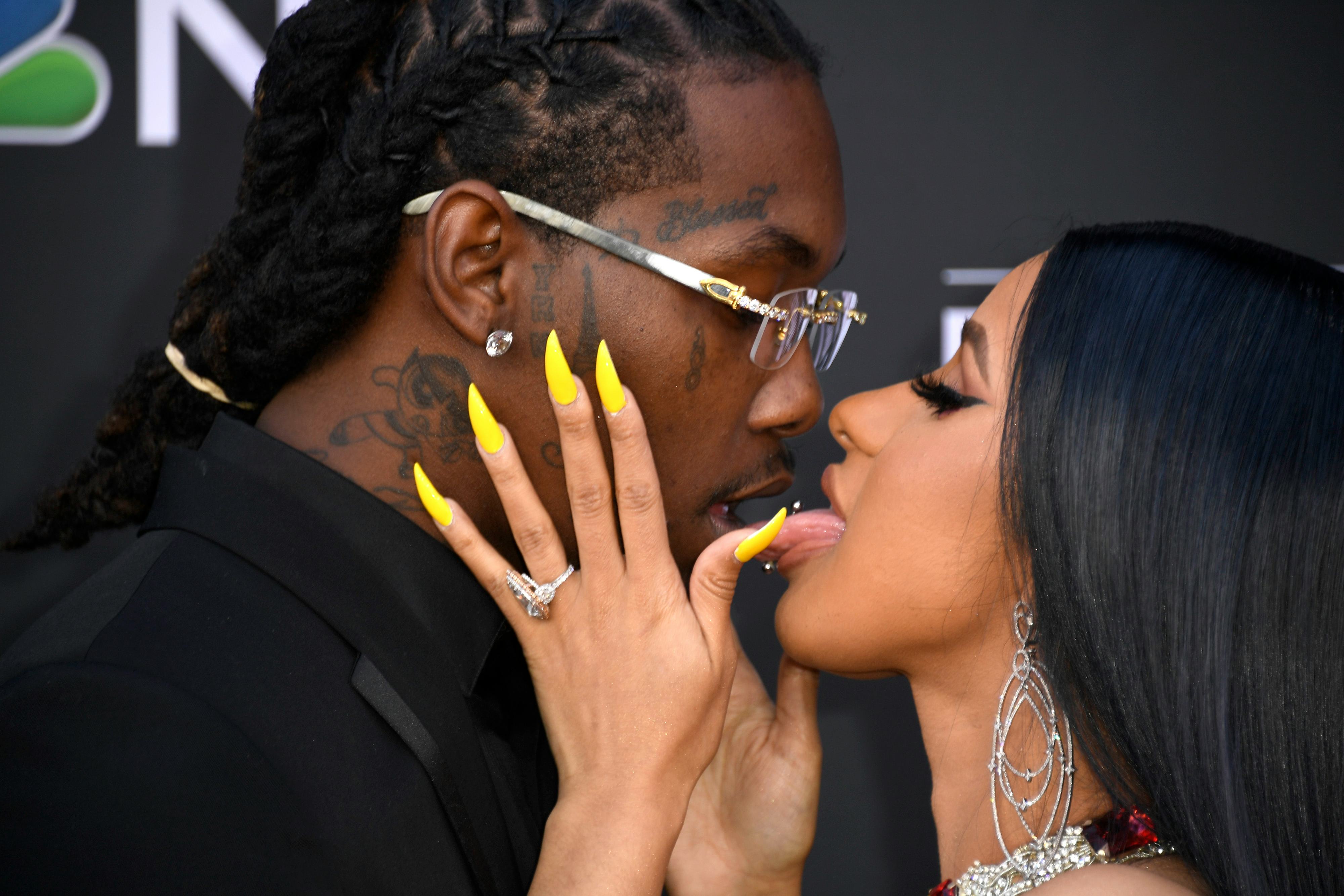 Is Cardi B's Offset Tattoo Real? The Ink Is A Giant