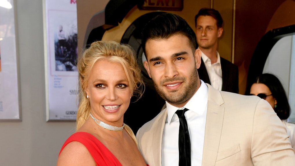 Britney Spears Sam Asghari S Body Language At Their Red Carpet