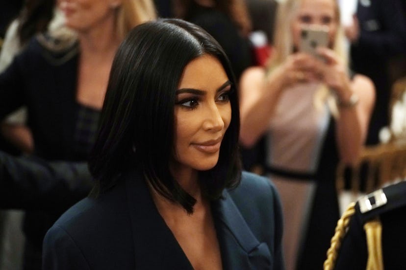 Kim Kardashian has four kids.
