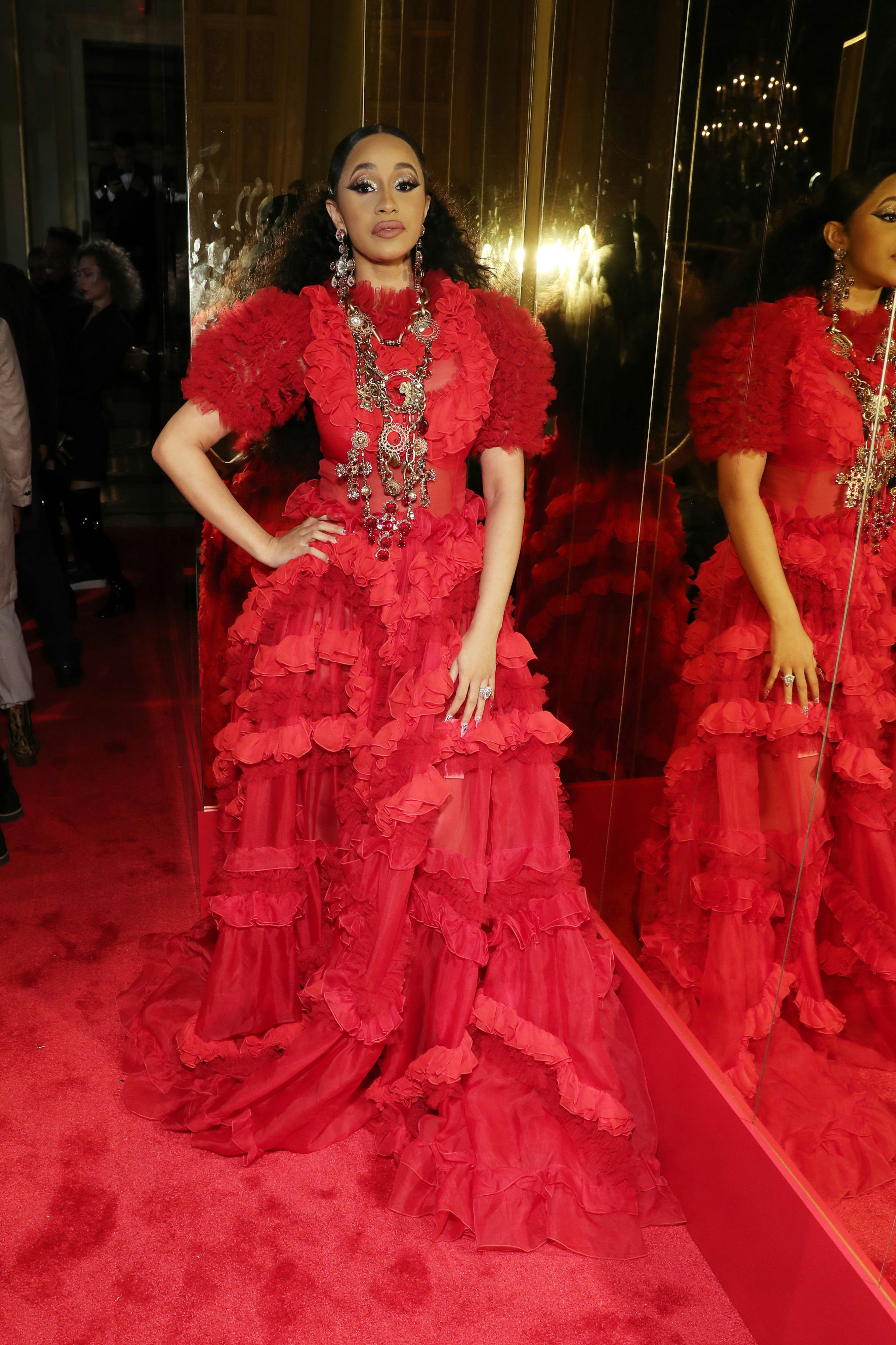 15 Of Cardi B's Best Red Carpet Outfits That Prove She's An Icon In The ...