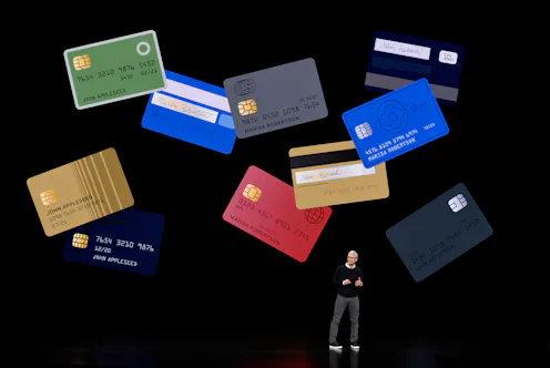 CUPERTINO, CA - MARCH 25: Apple Inc. CEO Tim Cook speaks during a company product launch event at t...
