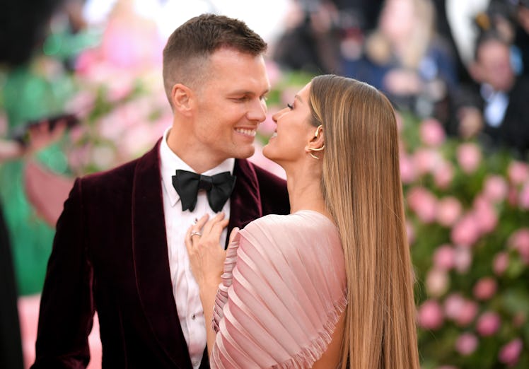NEW YORK, NEW YORK - MAY 06: Tom Brady and Gisele Bundchen attend The 2019 Met Gala Celebrating Camp...