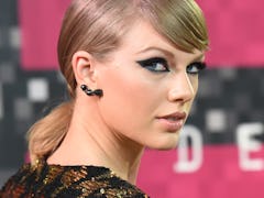 LOS ANGELES, CA - AUGUST 30:  Musician Taylor Swift attends the 2015 MTV Video Music Awards at Micro...
