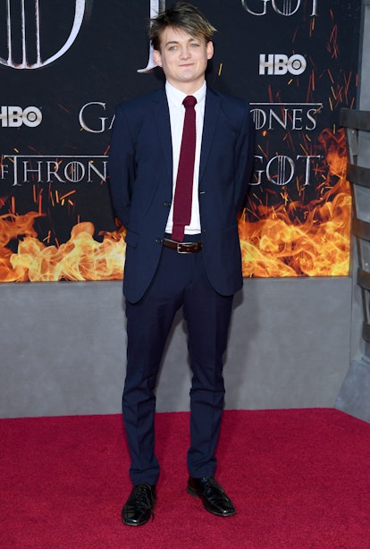 NEW YORK, NEW YORK - APRIL 03: Jack Gleeson attends the "Game Of Thrones" Season 8 Premiere on April...