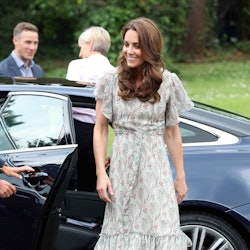 KINGSTON, ENGLAND - JUNE 25: Catherine, Duchess of Cambridge joins a photography workshop for Action...