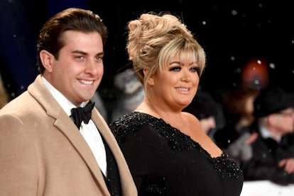 LONDON, ENGLAND - JANUARY 22:  James Argent and Gemma Collins attends the National Television Awards...