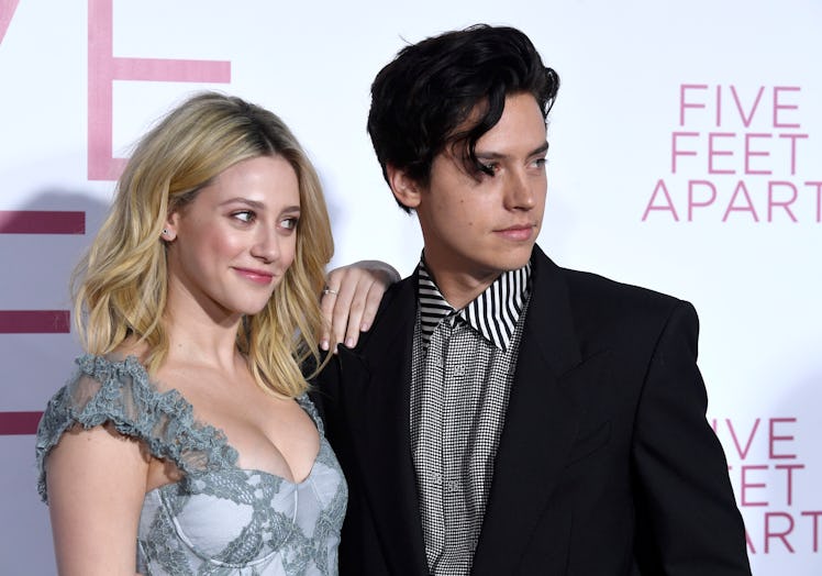 LOS ANGELES, CALIFORNIA - MARCH 07: Lili Reinhart and Cole Sprouse attend the Premiere Of Lionsgate...
