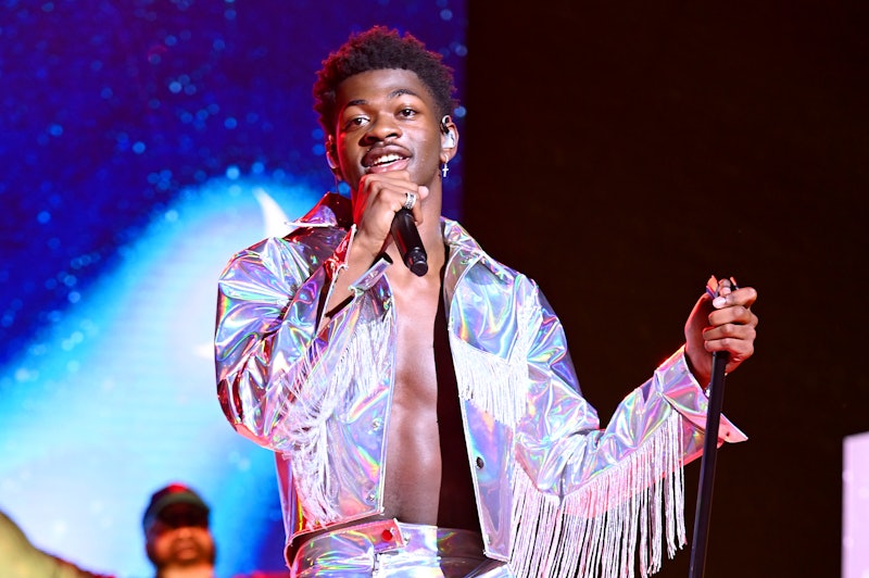 NEW YORK, NEW YORK - JULY 25: Lil Nas X performs on stage during Internet Live By BuzzFeed at Webste...