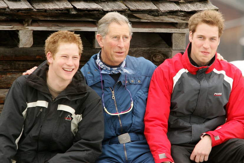 Prince Harry has been on many family vacations.