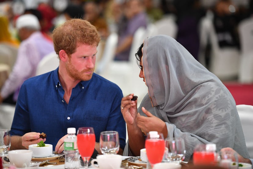 Prince Harry is a quick learner.