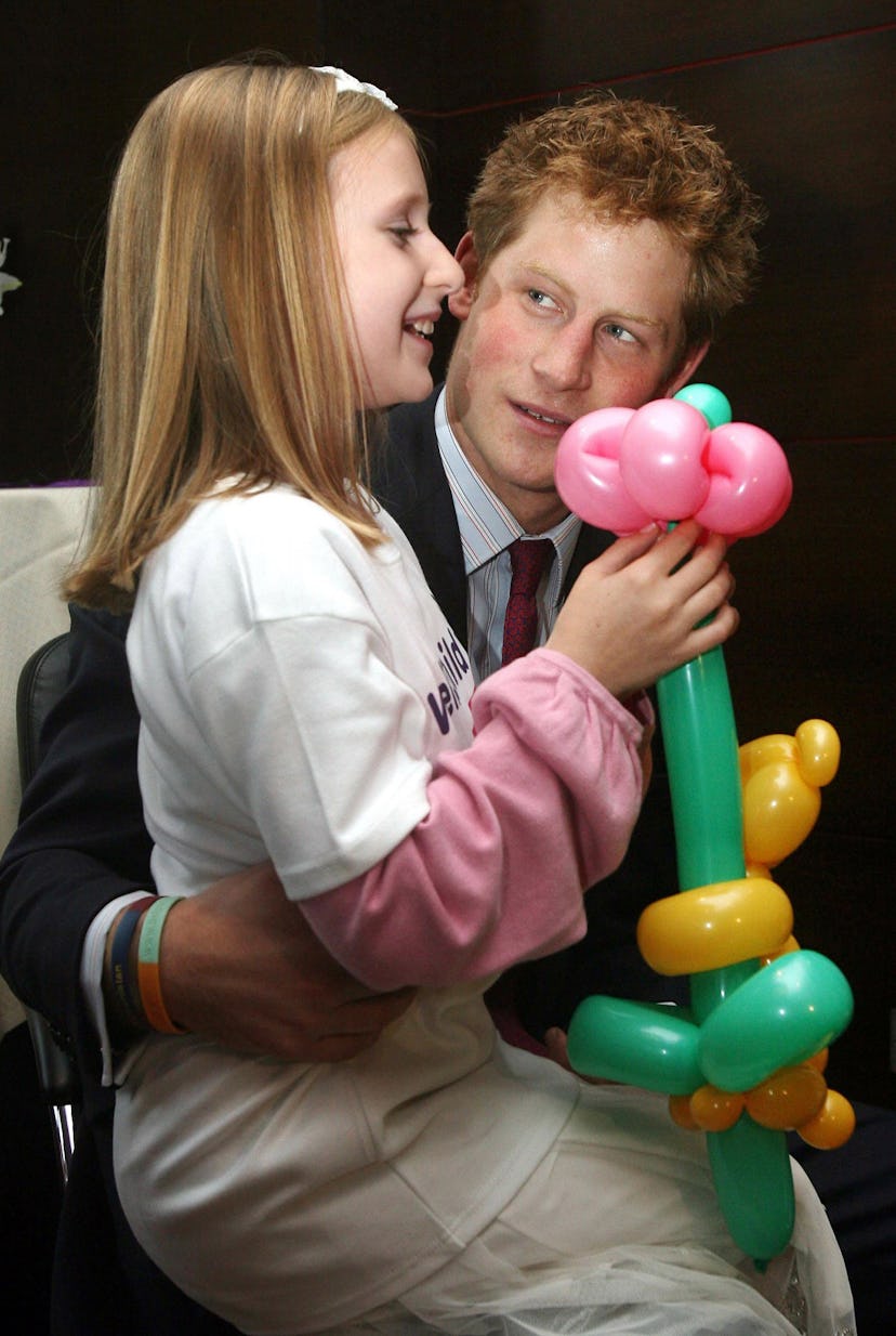 Prince Harry always had a connection with kids.