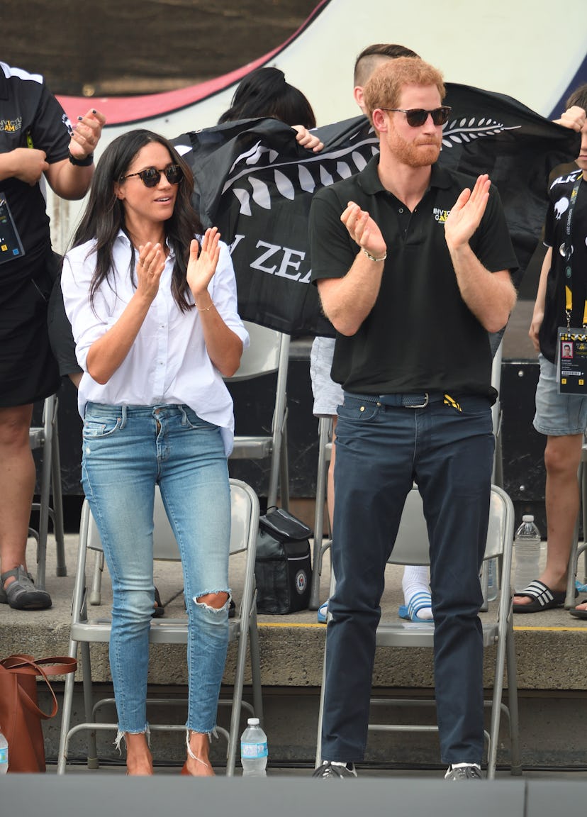 Meghan Markle can go back to wearing distressed jeans once she's no longer a member of the senior ro...