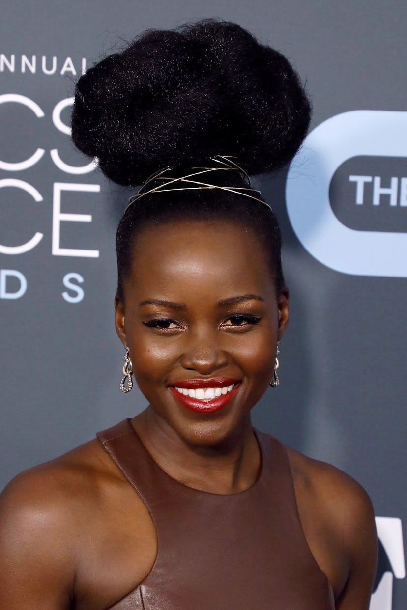 Lupita Nyong'o at the 2020 Critics' Choice Awards is one of the best beauty looks
