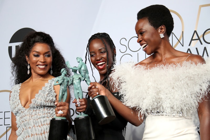 Angela Bassett, Lupita Nyong’o and Danai Gurira at Screen Actors Guild Awards 2019