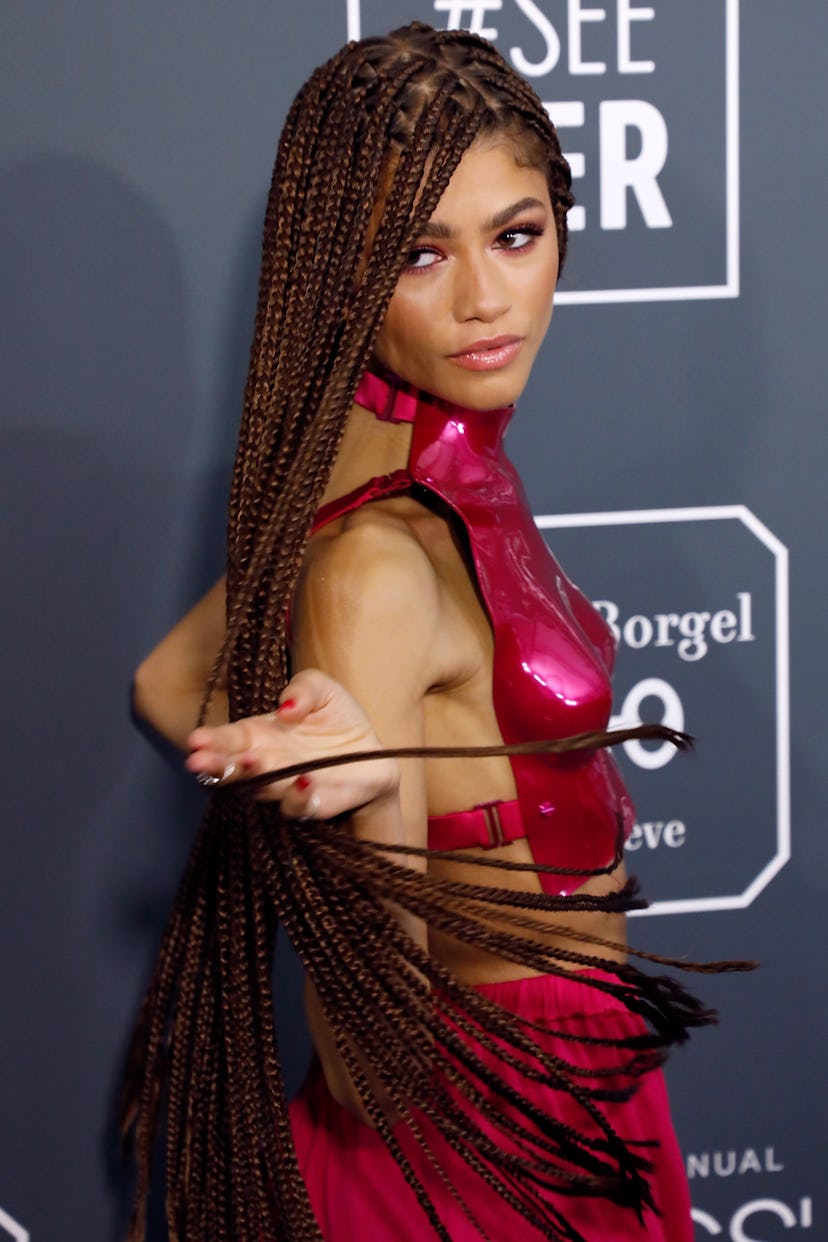 Zendaya at the 2020 Critics' Choice Awards is one of the best beauty looks