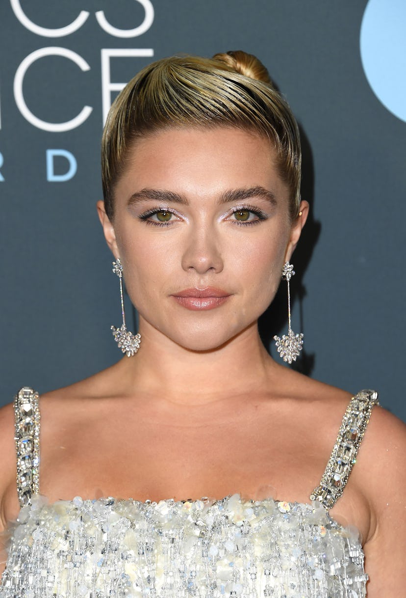 Florence Pugh at the 2020 Critics' Choice Awards is one of the best beauty looks