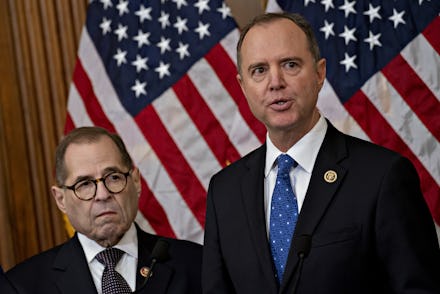 New York Rep. Jerry Nadler (left) and California Rep. Adam Schiff (right), two likely choices to joi...