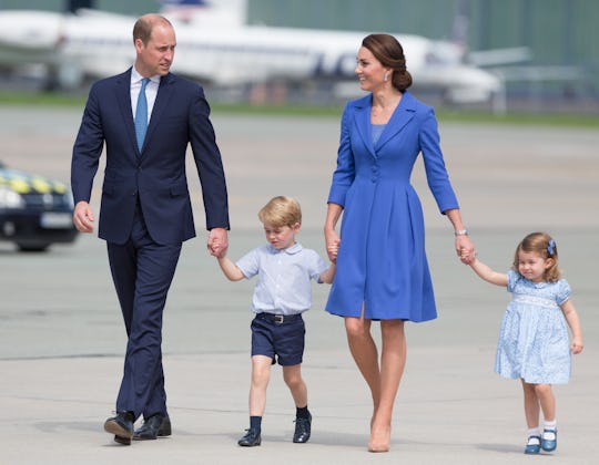 Prince William thought a photo of him from when he was younger was actually a photo of his daughter,...