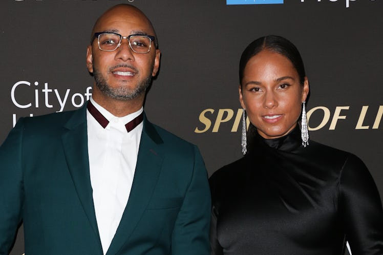 Swizz Beatz and Alicia Keys hit the red carpet.