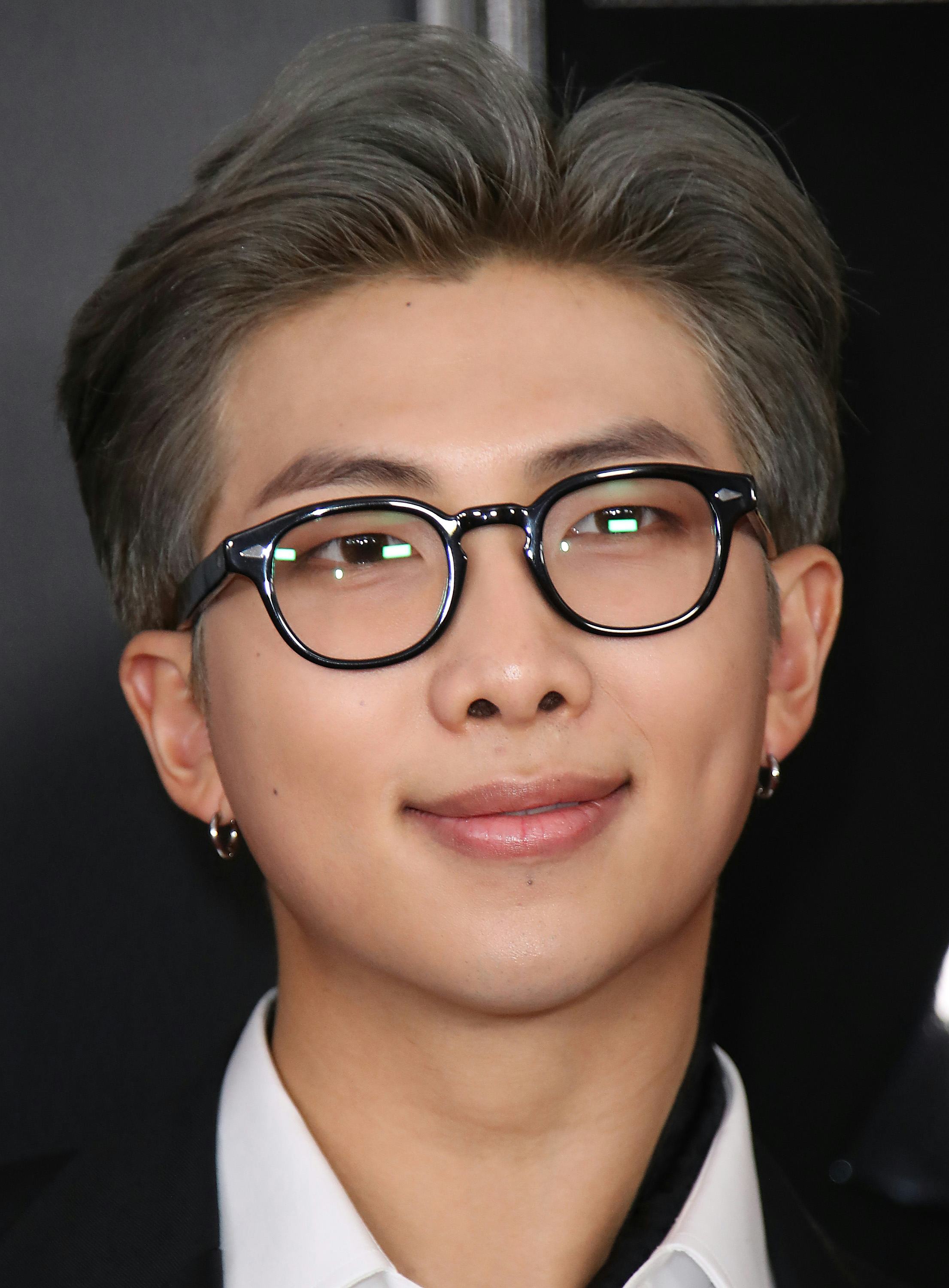 bts rm earrings