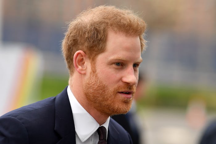 Prince Harry expressed "great sadness" that it had come to a royal split.